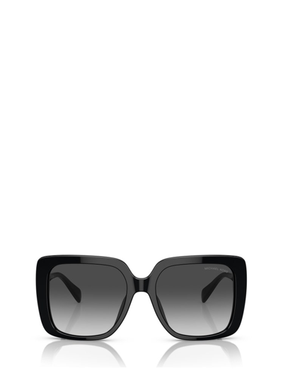 Shop Michael Kors Eyewear Square Frame Sunglasses In Black