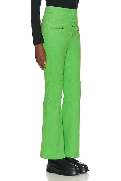 Shop Perfect Moment Aurora Flare Pant In Pear Green