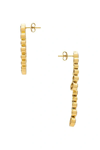 Shop Completedworks Cz Opposite Earrings In Recycled Silver & 18k Gold Plate