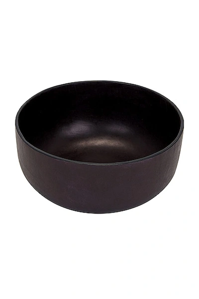 Shop Hunting Season Molded Leather Bowl In Black