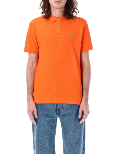 Shop Polo Ralph Lauren Logo In Orange