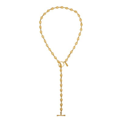 Shop Tom Ford Moon Station Necklace In Gold