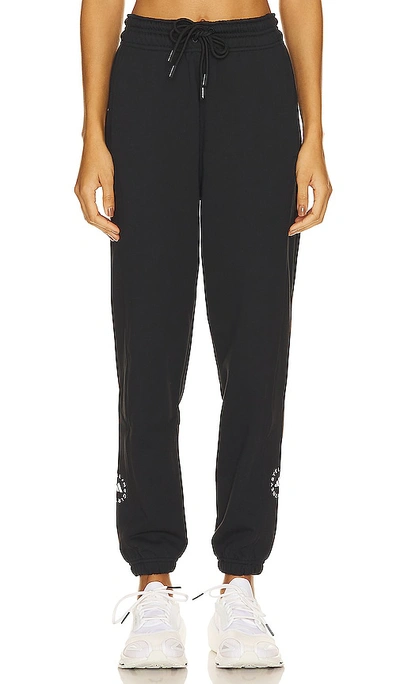 Shop Adidas By Stella Mccartney Regular Sweatpant In Black