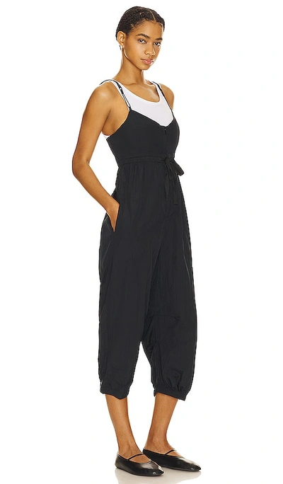 Shop Free People X Fp Movement Down To Earth Onsie In Black