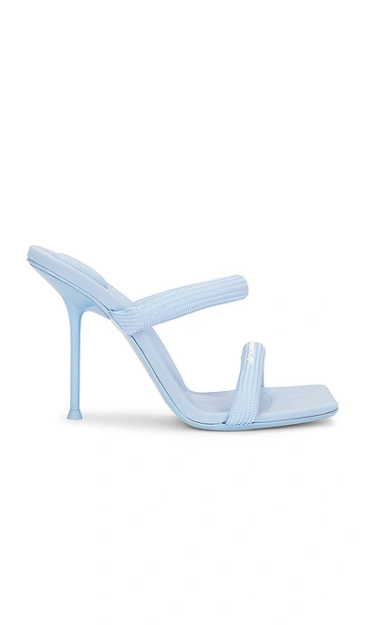 Shop Alexander Wang Julie Tubular Sandal In Baby Blue