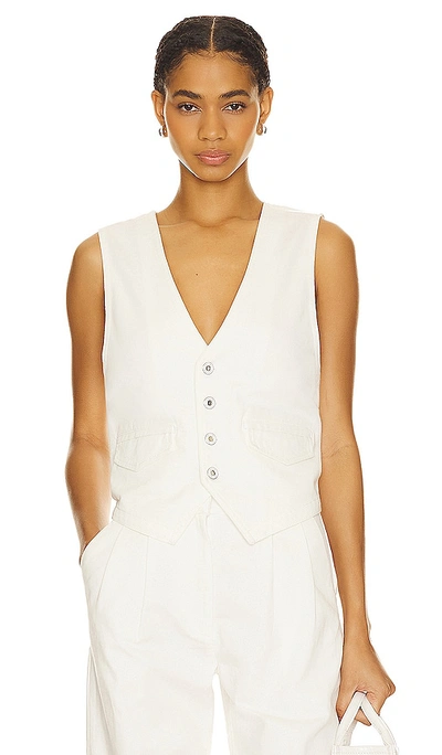 Shop Favorite Daughter The Poppy Vest In White