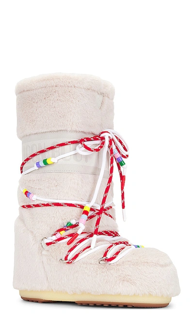 Shop Moon Boot Icon Boot In Cream