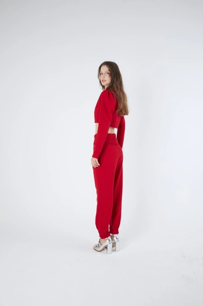 Shop Coolrated Pants New York Red
