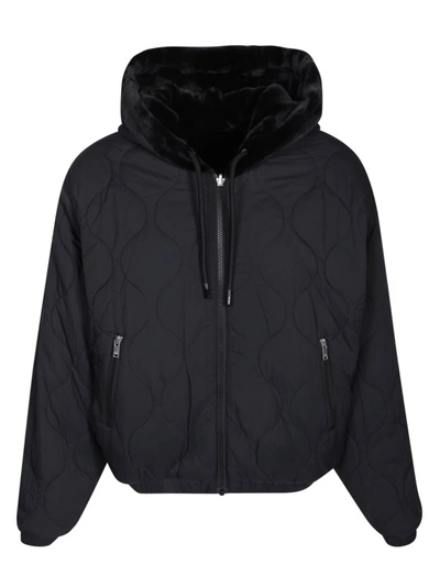Shop Moose Knuckles Reversible Jacket By  In Black