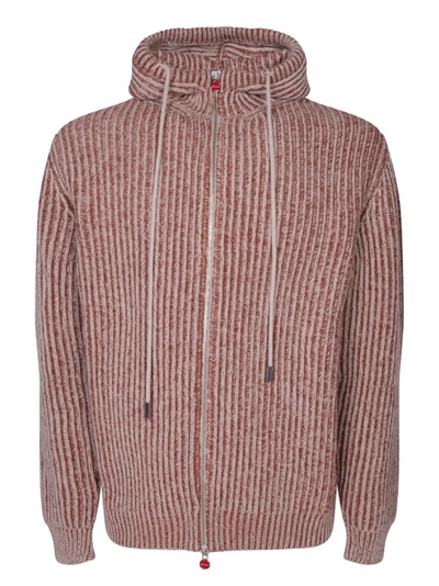 Shop Kiton Cashmere Hoodie By  In Pink