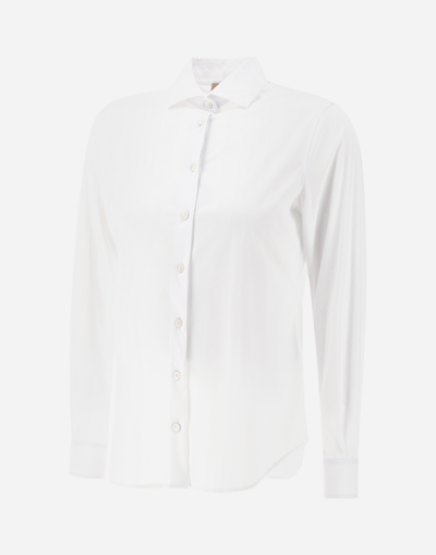 Herno ウィメンズ Spring Ultralight Scuba シャツ In White