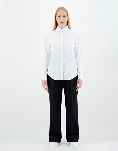 Herno ウィメンズ Spring Ultralight Scuba シャツ In White