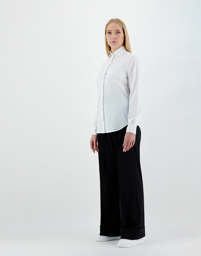 Herno ウィメンズ Spring Ultralight Scuba シャツ In White