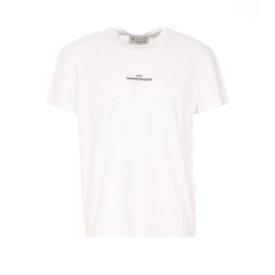 Shop Maison Margiela T-shirts And Polos White