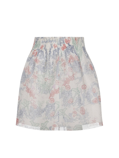 Shop Baby Dior Tulle Flared Skirt In Multi