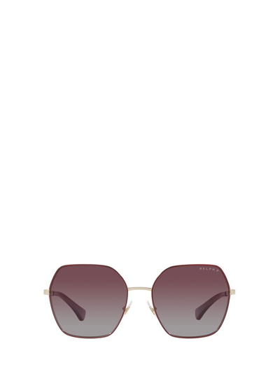 Shop Ralph Lauren Eyewear Square Frame Sunglasses In Red