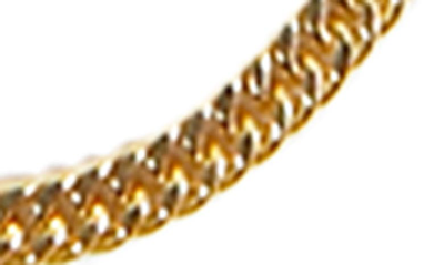 Argento Vivo Flat Cable Chain Necklace In Gold