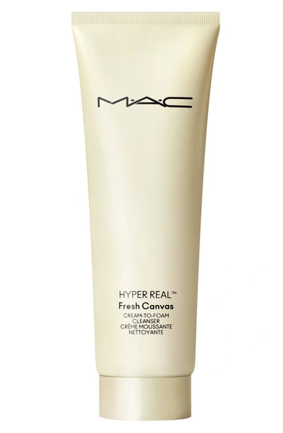 Shop Mac Cosmetics Hyper Real™ Fresh Canvas Cream-to-foam Cleanser In Regular