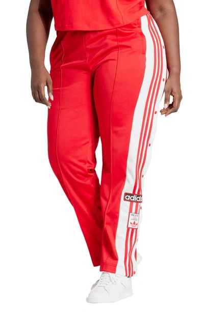 Shop Adidas Originals Adibreak Track Pants In Better Scarlet
