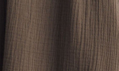 Madewell Lightspun V-neck Minidress In Cargo Green