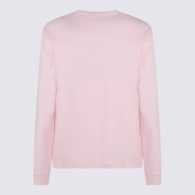 Shop Acne Studios T-shirts And Polos In Light Pink
