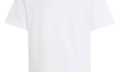 Shop Adidas Originals Kids' Vrct Graphic T-shirt In White