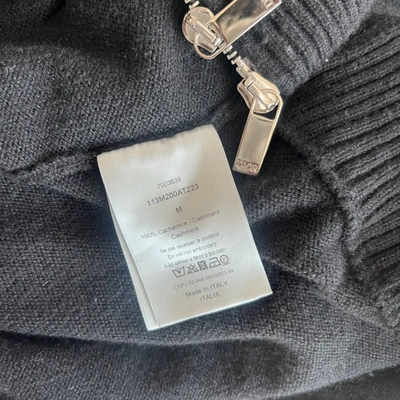 Pre-owned Dior 'cd Icon' Hooded Sweatshirt With Zip Men's Hoodie