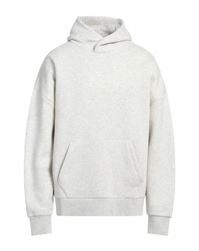 Shop Woodrow Man Sweatshirt Light Grey Size Xl Cotton, Polyester