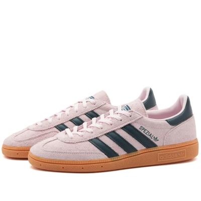 Pre-owned Adidas Originals Adidas Handball Spezial Frau If6561 Klar /transparent Pink/ Arctic Night In Light Pink