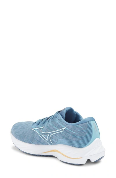 Mizuno Wave Rider 26 Sneaker In Spring-turquoise