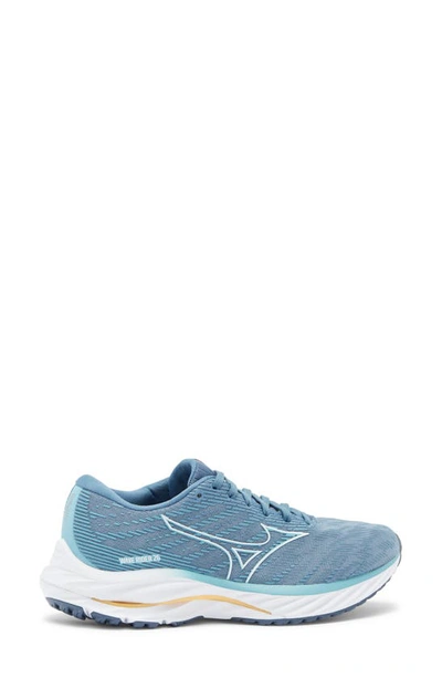 Shop Mizuno Wave Rider 26 Sneaker In Spring-turquoise