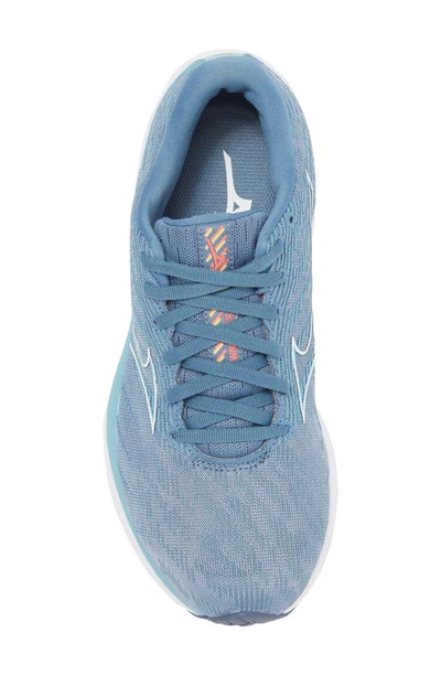 Mizuno Wave Rider 26 Sneaker In Spring-turquoise