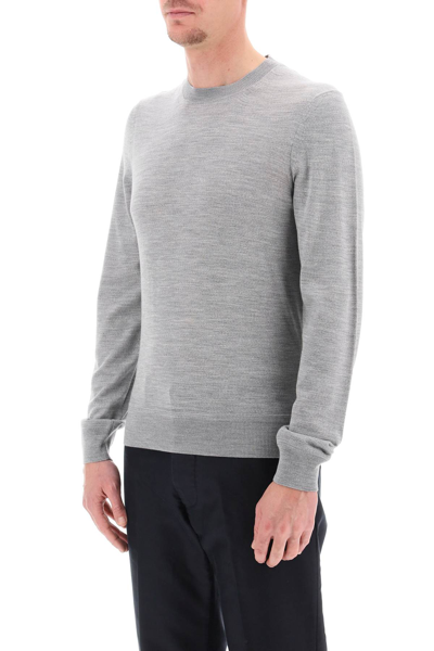 Shop Tom Ford Light Wool Sweater Men In Gray