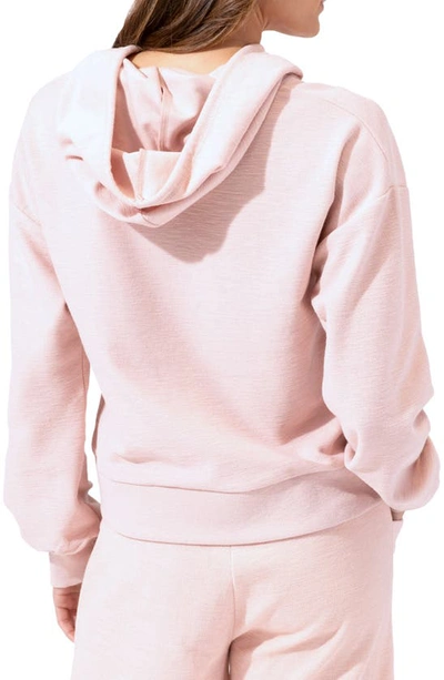 Threads 4 Thought Tanisha Hooded Henley Pullover In Nomad