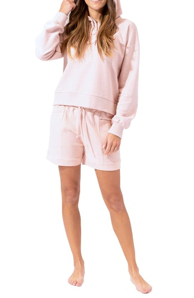 Threads 4 Thought Tanisha Hooded Henley Pullover In Nomad