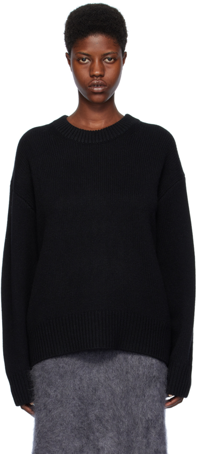 Shop Lisa Yang Black Renske Sweater In Bl Black