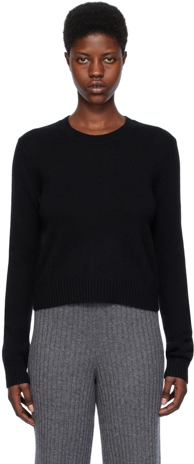 Shop Lisa Yang Black Mable Sweater In Bl Black