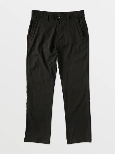 Shop Volcom Frickin Tech Chino Pants - Black