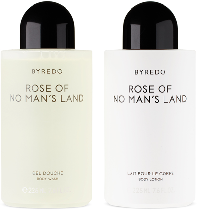 Shop Byredo Rose Of No Man's Land Body Wash & Lotion Set In N/a