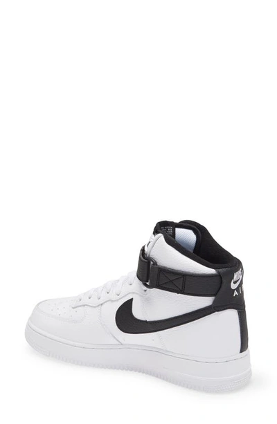 Shop Nike Air Force 1 High '07 Sneaker In White/ Black