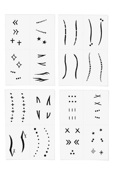 Inked By Dani Face Tats Temporary Tattoos In Black