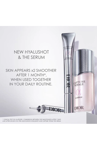 Dior Capture Totale Hyalushot: Wrinkle Corrector With Hyaluronic Acid