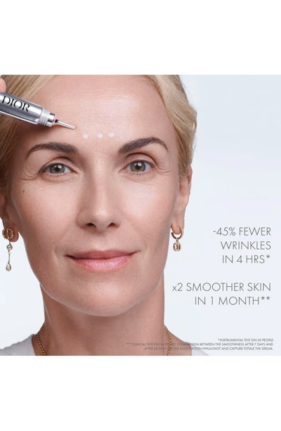Dior Capture Totale Hyalushot: Wrinkle Corrector With Hyaluronic Acid