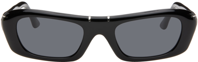 Shop C2h4 Black Uri Sunglasses In Phantom Black