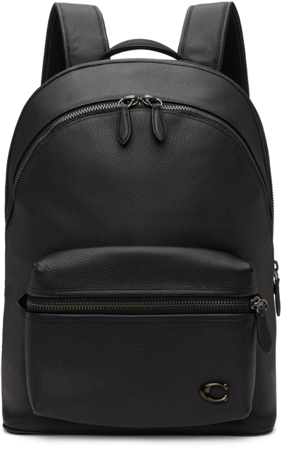 Shop Coach Black Charter Backpack