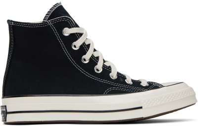 Shop Converse Black Chuck 70 Sneakers In Black/black/egret