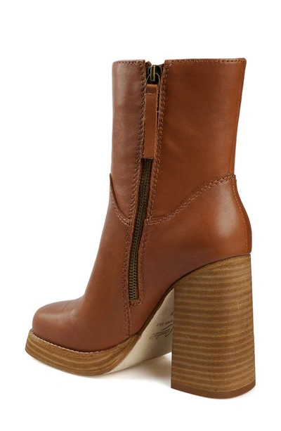 Shop Candies Candie's Glam Bootie In Tan Leather