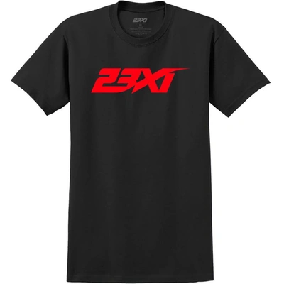 Shop 23xi Racing Black  Logo Tri-blend T-shirt