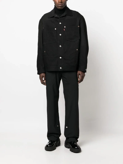 Shop Junya Watanabe Men's Levi's Workwear Jacket In Black