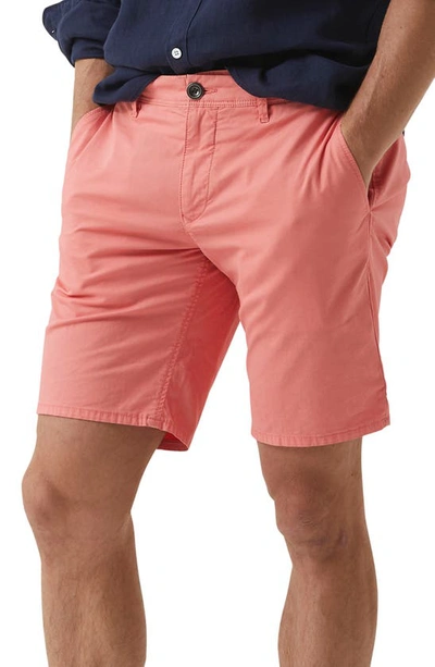 Shop Rodd & Gunn The Peaks Regular Fit Shorts In Coral